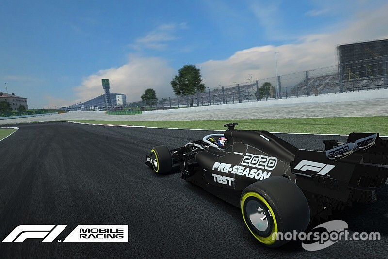 El juego de la F1 para móviles empieza a probar los coches 2020