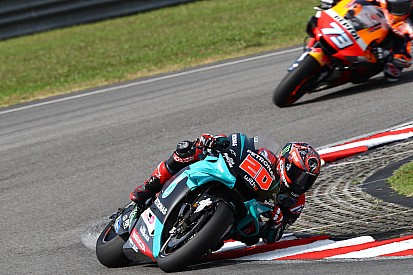 Quartararo lidera en el primer día de pruebas en Sepang