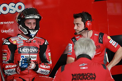 Dovizioso: "Sono caduto alla prima uscita con il set-up nuovo"