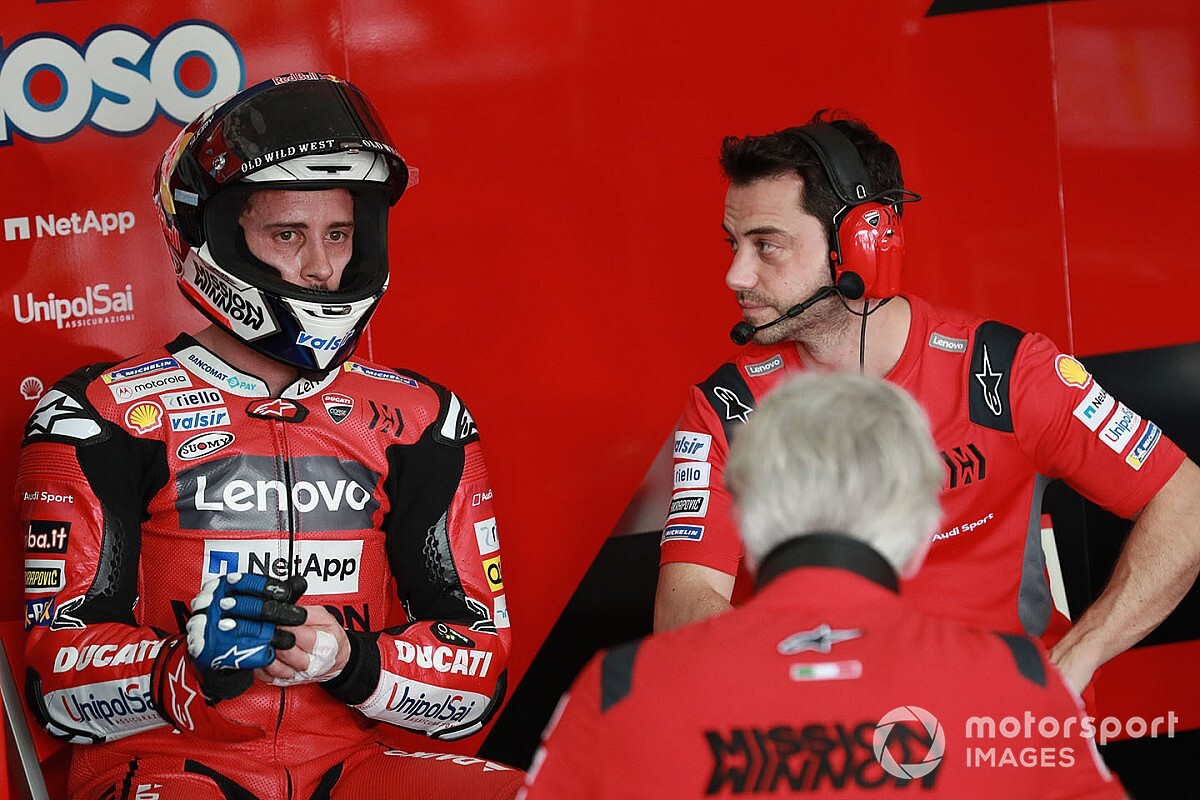 Dovizioso: "Sono caduto alla prima uscita con il set-up nuovo"