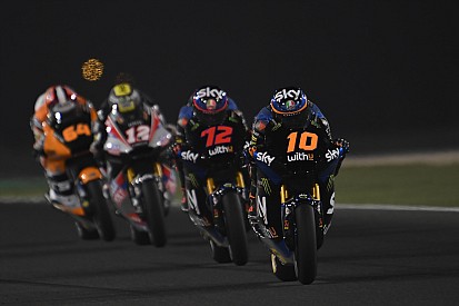 La gomma anteriore "tradisce" Marini e Bezzecchi a Losail