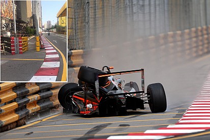 Macau past circuit aan wegens crash Floersch