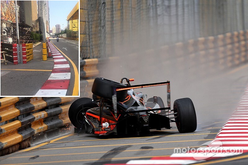 Macau past circuit aan wegens crash Floersch