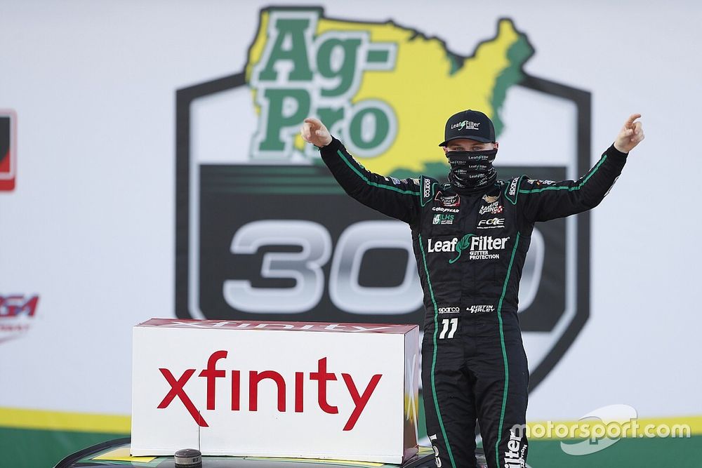 Justin Haley, Kaulig Racing, Chevrolet Camaro LeafFilter Gutter Protection