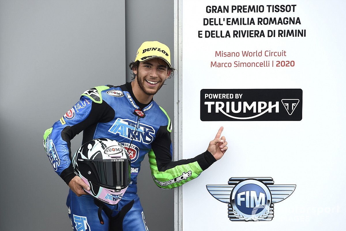 Misano Moto2: Bastianini wins red-flagged race