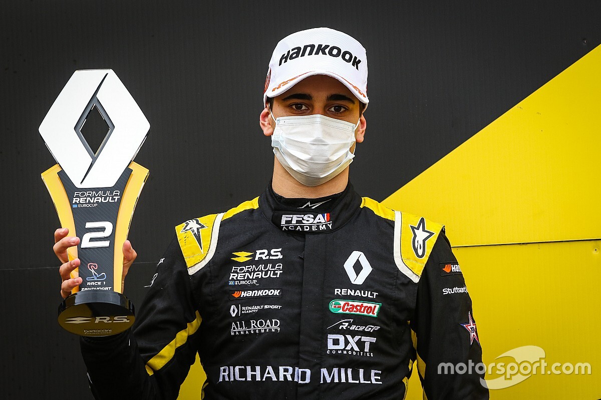 F-Renault Eurocup: Collet conquista segundo lugar na primeira prova em Zandvoort