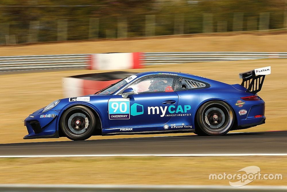 Porsche Cup: Edu Azevedo e Ricardo Maurício lideram treinos no Veloccita