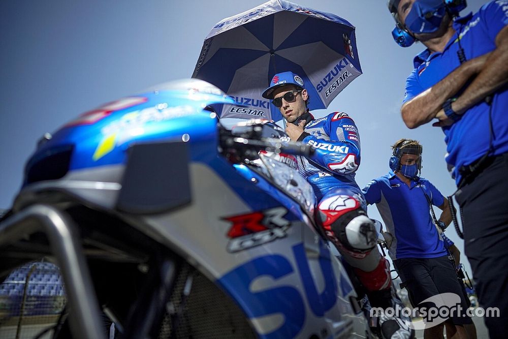 Rins: "Se cado, all'80% mi può uscire la spalla"