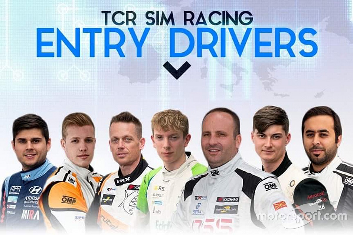 TCR Europe SIM Racing, ecco i primi sette piloti reali