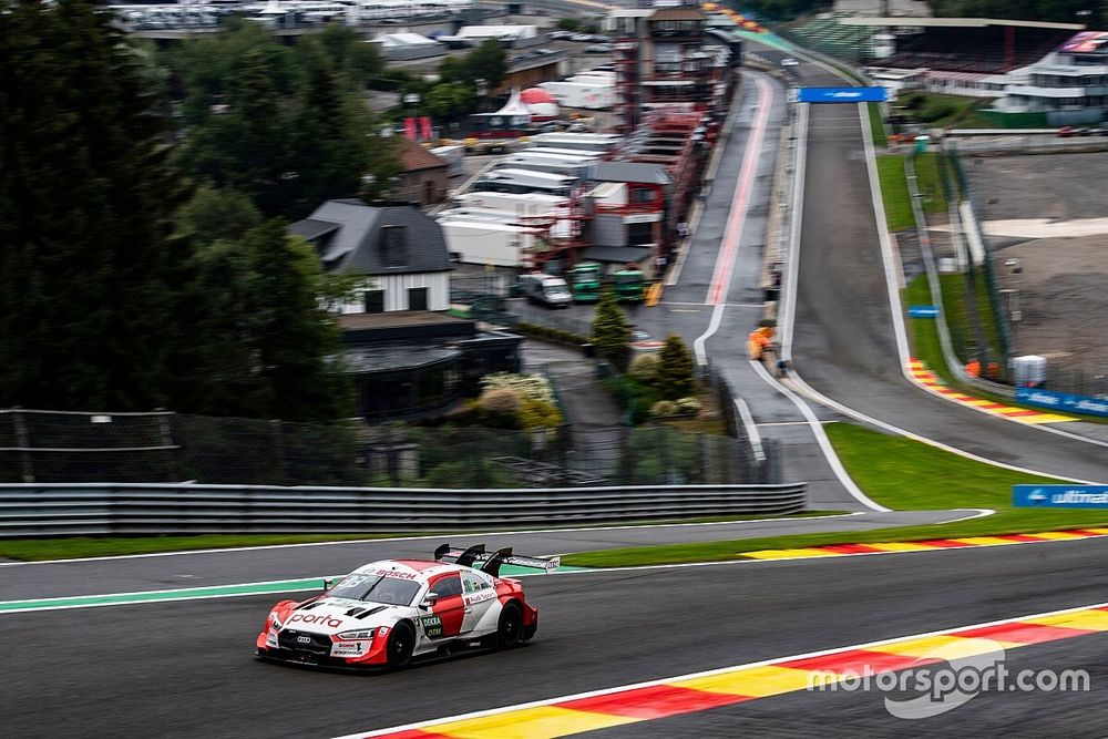 Rast says he had to lift to avoid Muller Eau Rouge crash