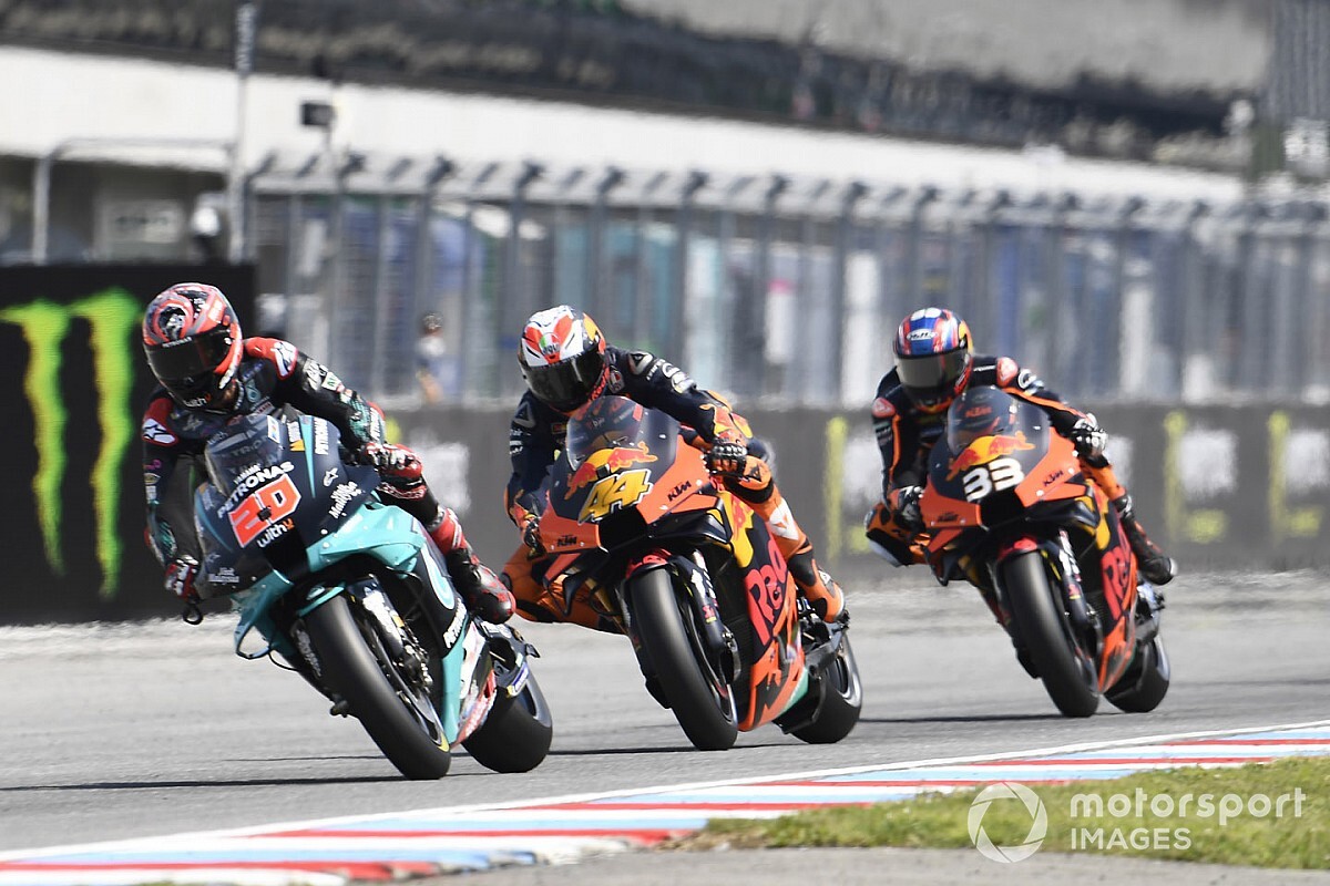 Quartararo blijft met beide benen op de grond na vliegende start