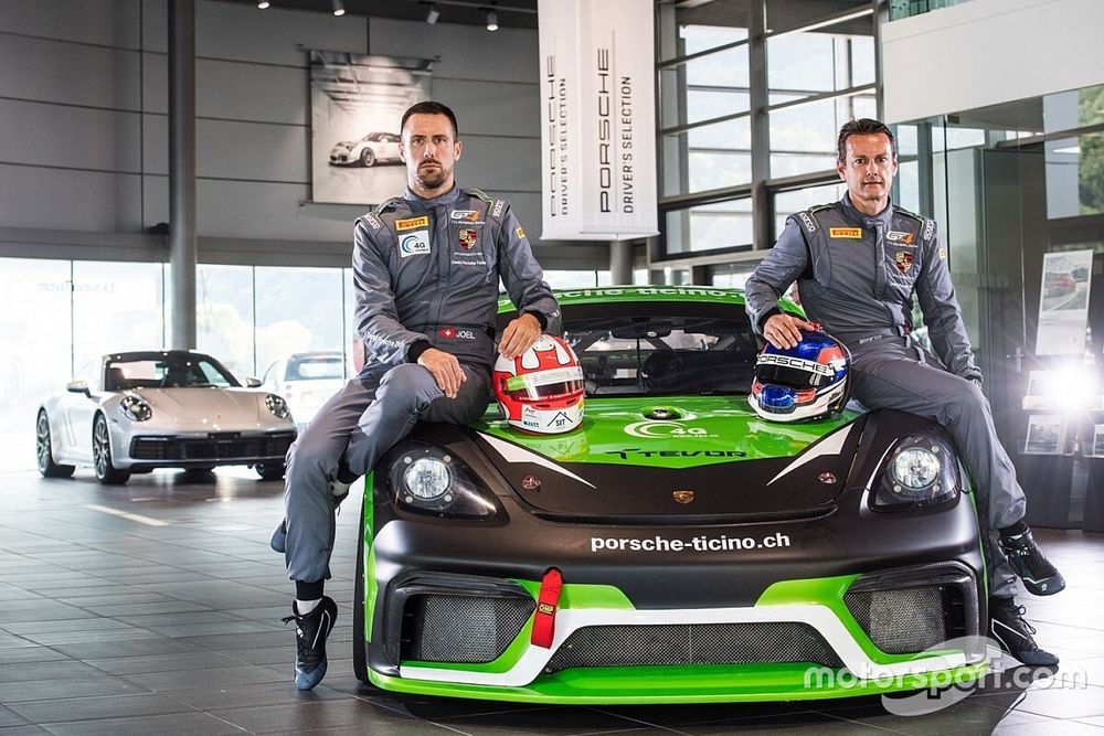 Team Centri Porsche Ticino in GT4 Serie Europea con Camathias e Jacoma