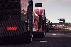 Team Redline weer in actie na tweede rode vlag in Virtual Le Mans