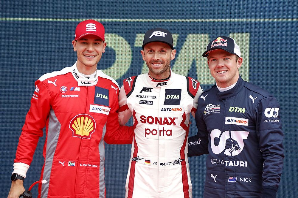 DTM Spa: Rast claims last-gasp pole in drying qualifying