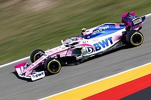 Stroll enjoying updated "diet" Racing Point car