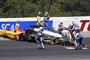 Rossi slams "disgraceful" Sato for causing Pocono pile-up