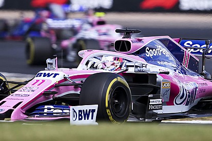 Сломавшийся переключатель и пленка от визора испортили Racing Point гонку в Сильверстоуне