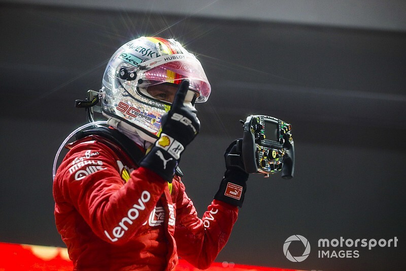 Fotogallery F1: la grande doppietta Ferrari al GP di Singapore