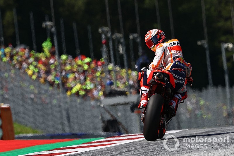 Márquez sigue marcando el ritmo en el tercer ensayo libre en Spielberg