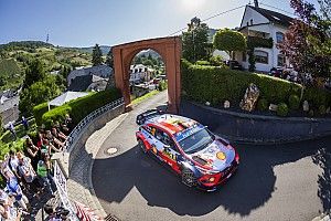 WRC Duitsland: Tegenslag Neuville, toeschouwer ontsnapt na val