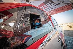 Alonso, tras su primer test serio para el Dakar: "Ya hay progresos"