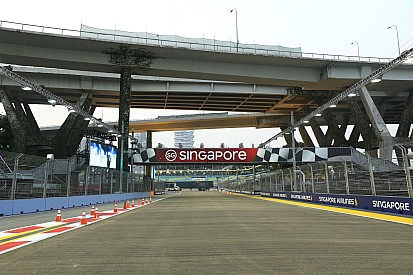 Fotogallery F1: i preparativi del tracciato del GP di Singapore