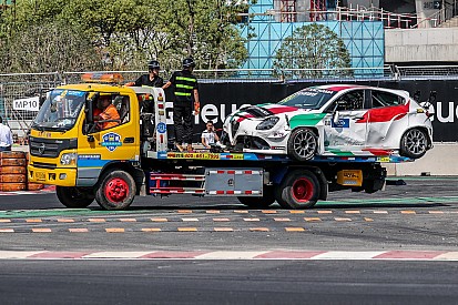 Giovanardi ai 200 km/h a muro a Wuhan, Alfa Romeo riparata a tempo di record