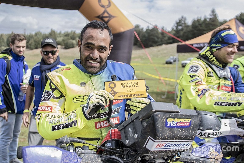 Morocco Rally: Sherco TVS' Tanveer scores podium in Enduro