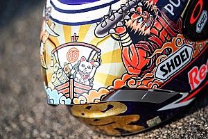Un casque spécial pour Márquez au Japon