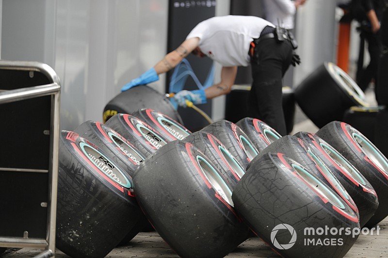 Los neumáticos 2019 de Pirelli tendrán una banda de rodamiento más delgada