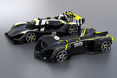 Une course de Roborace avec des équipages semi-artificiels