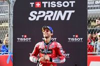 Bastianini: "La salida me ha sorprendido incluso a m&iacute;; este podio era inesperado"