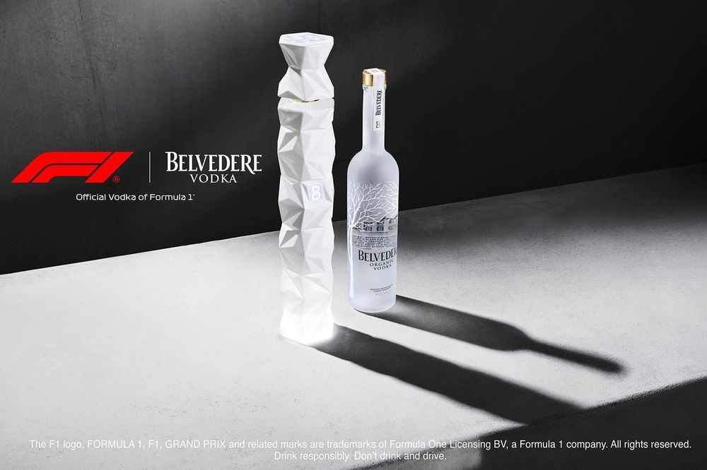 La F&oacute;rmula 1 y Belvedere Vodka 