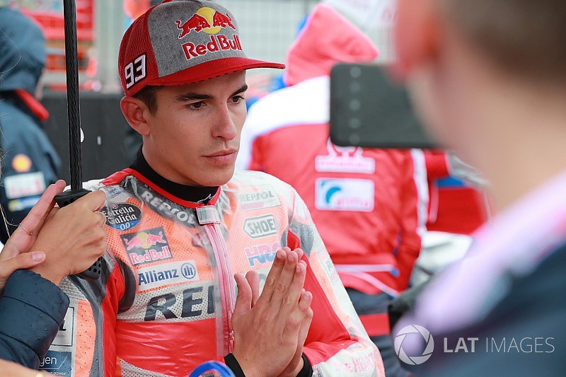 Meminta balapan dibatalkan, Marquez tak pikirkan poin