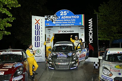 Suzuki Rally Trophy: Giorgio Cogni e Gabriele Zanni in trionfo all'Adriatico