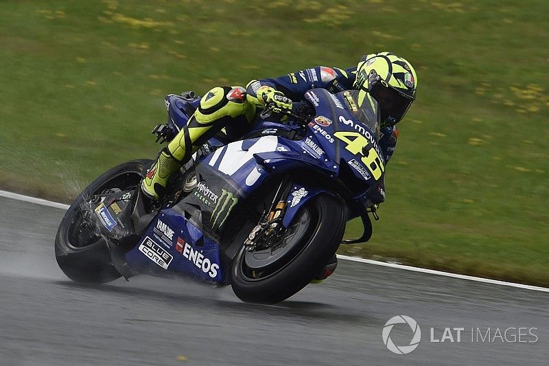 MotoGP Spielberg 2018: Feuchte Strecke, Valentino Rossi in Q1