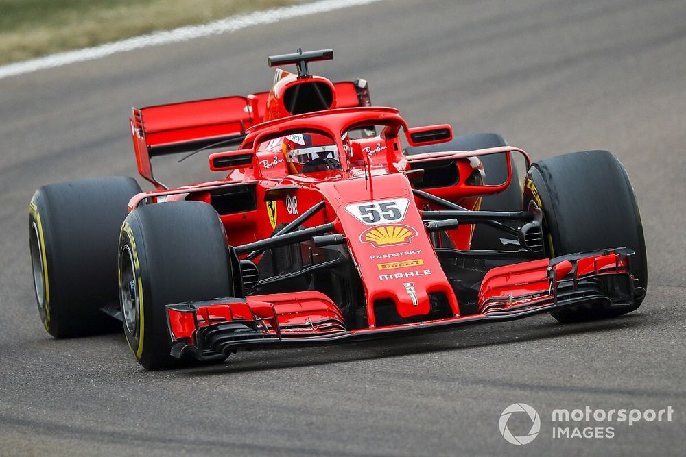 Carlos Sainz Jr., Ferrari SF71H  