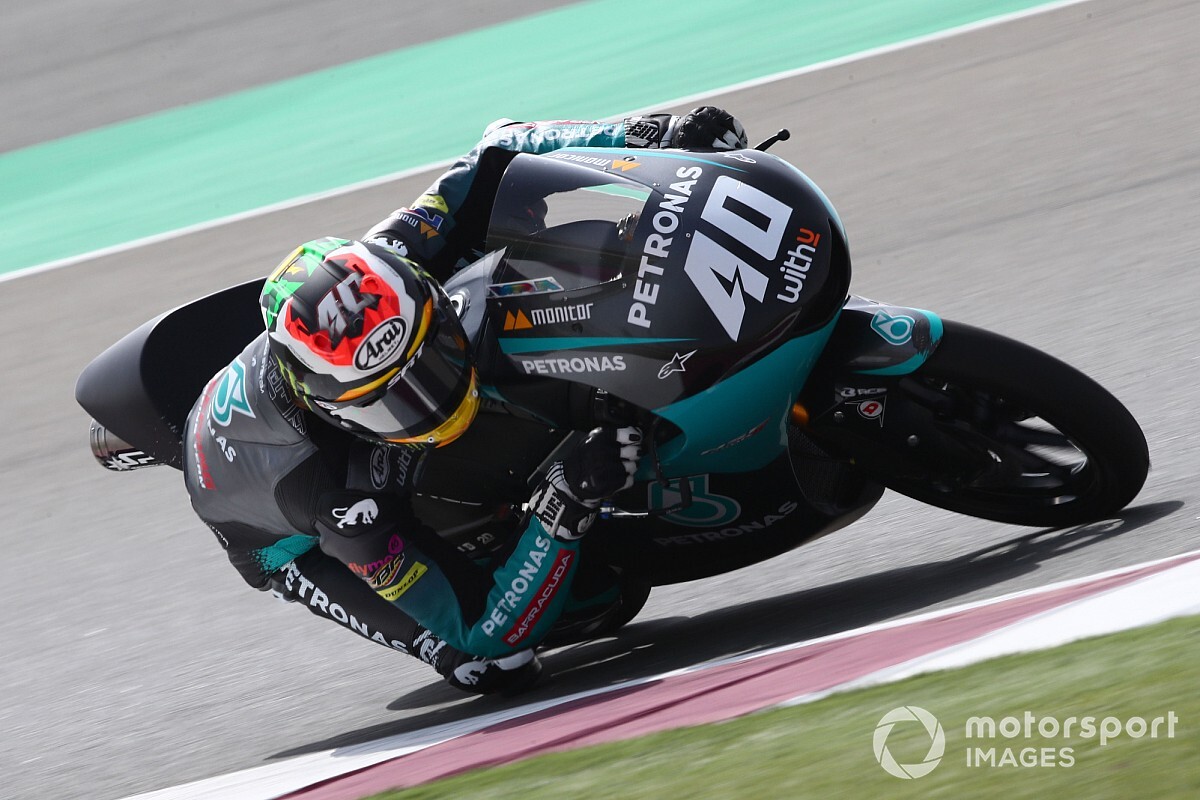 Test Moto3 Qatar, Giorno 1: Binder nella doppietta Petronas