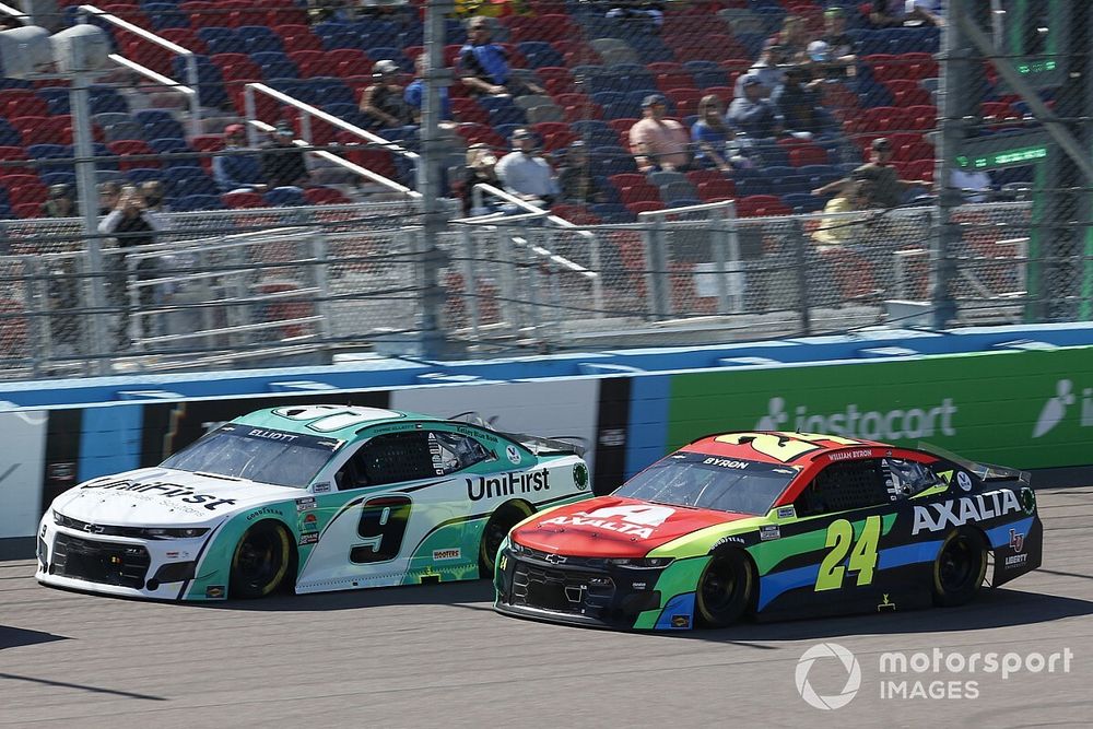 Chase Elliott, Hendrick Motorsports, Chevrolet Camaro UniFirst, William Byron, Hendrick Motorsports, Chevrolet Camaro Axalta