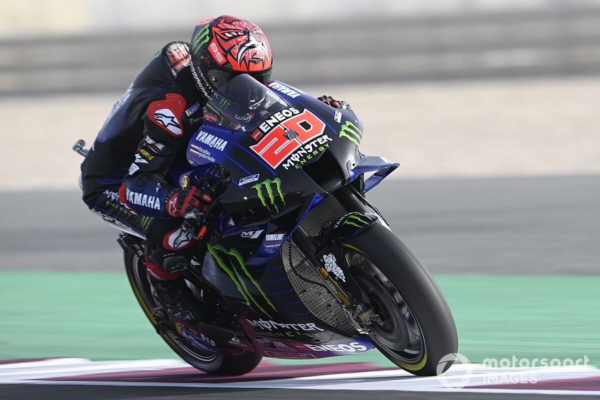 MotoGPドーハFP3:風強く砂塵舞う難コンディション。クアルタラロ首位もタイムは初日に及ばず