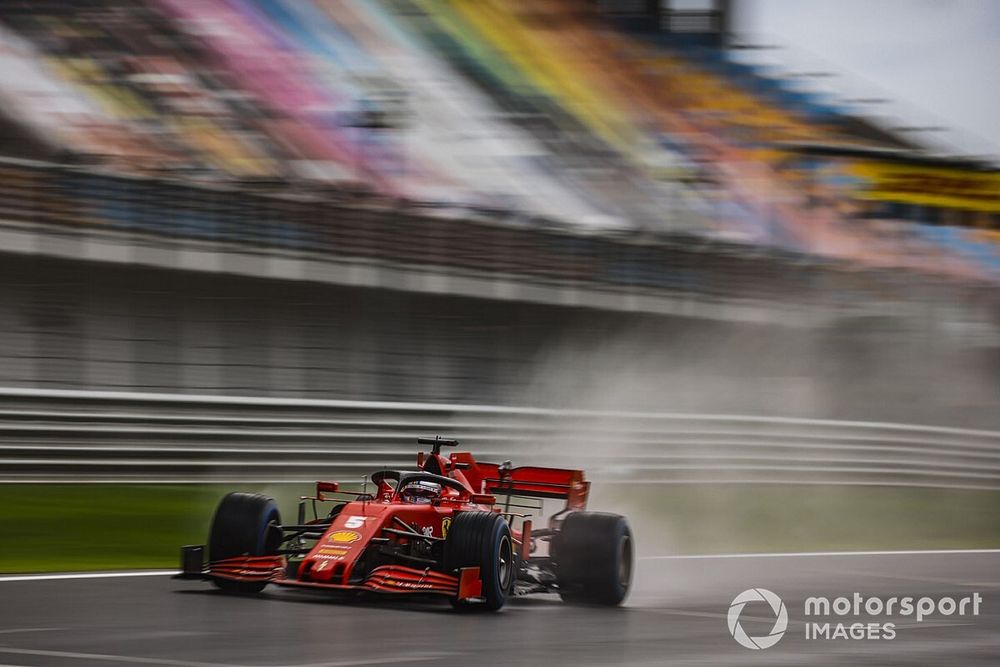 Vettel pense que la victoire était jouable en pneus slicks