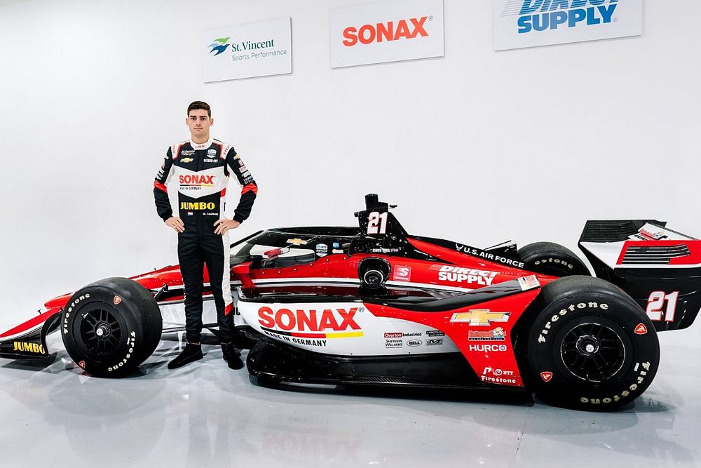 Dit is de livery voor VeeKays tweede IndyCar-seizoen