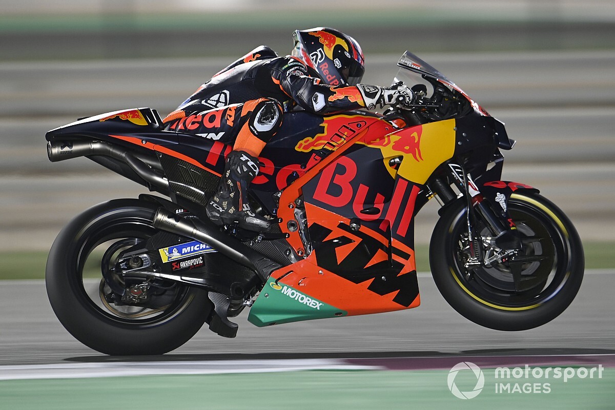 KTM-rijders ‘nog niet bezorgd’ na stroeve start MotoGP-test