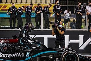 Hamilton sintió los efectos del COVID en el GP de Abu Dhabi