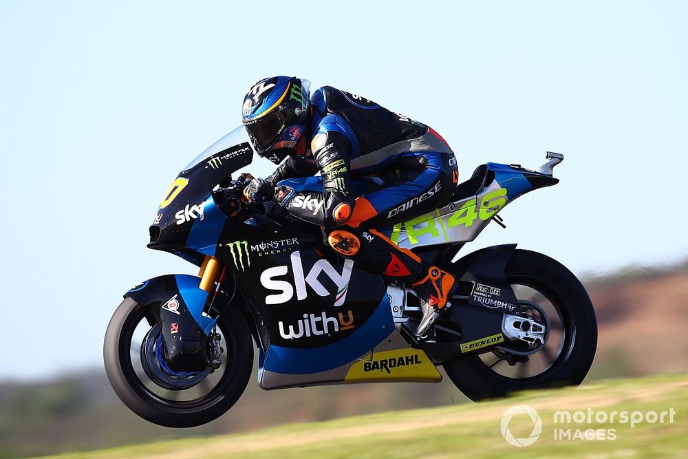 Moto2, Portimao, Libere 2: Marini su Lowes, Bastianini quinto