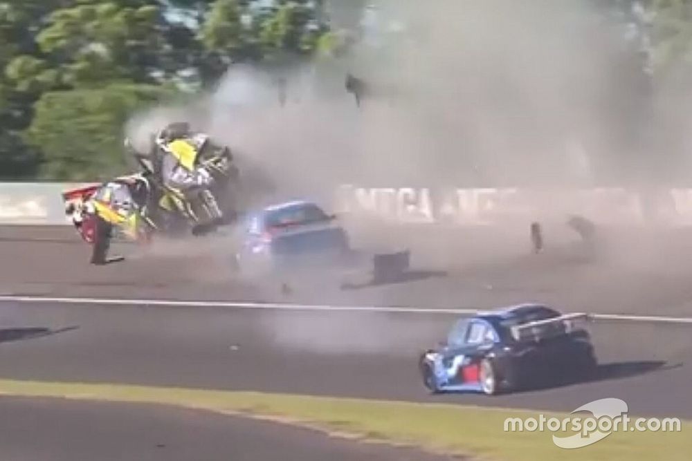 VIDEO: El fuerte accidente en una categoría argentina en Paraná