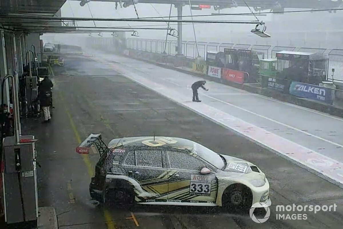 Nürburgring pod śniegiem