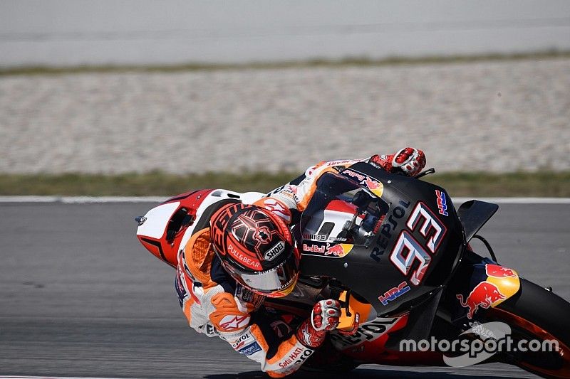 Márquez: "El nuevo chasis que he probado tiene puntos bastante positivos"