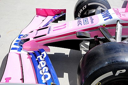 Racing Point: il nuovo muso con il mantello tipo manta della Mercedes