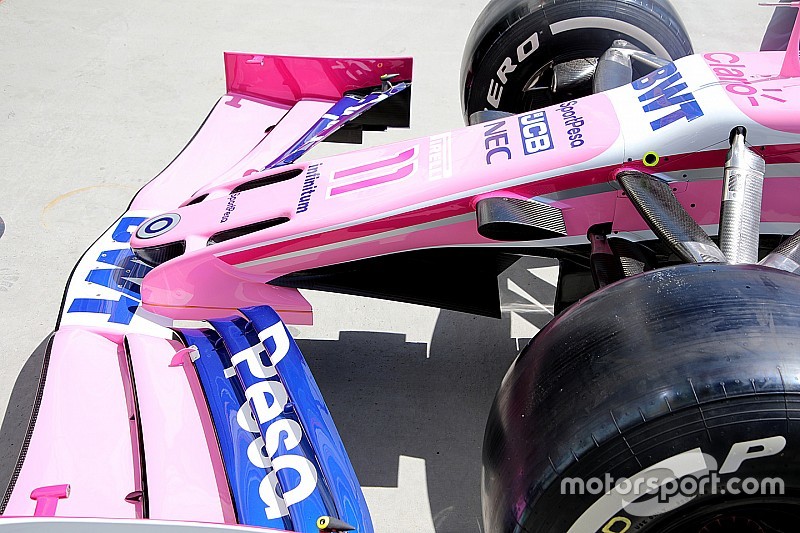 Racing Point: il nuovo muso con il mantello tipo manta della Mercedes